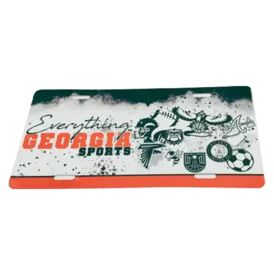 EGA Sports License Plate