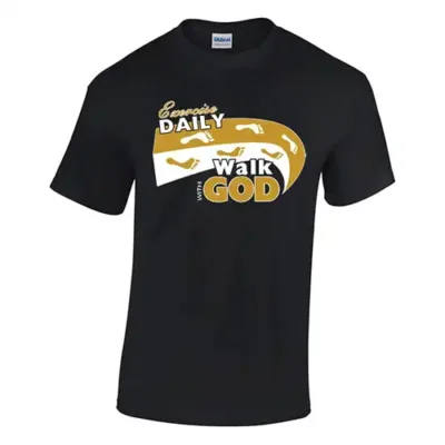 Inspirational Walk with God T-shirt - Image 2