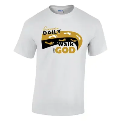 Inspirational Walk with God T-shirt