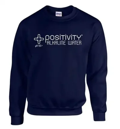 Positivity Logo Fleece Sweatshirt - Image 2