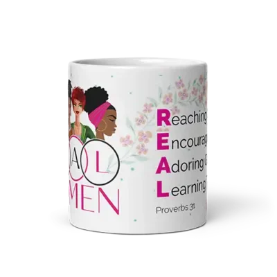 REAL Women Ceramic Mug 11oz - Image 2