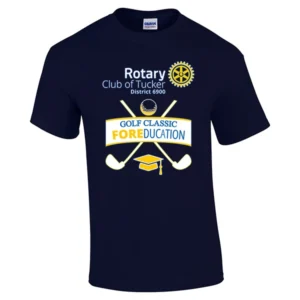 Rotary Club Annual Golf Classic Navy Blue TShirt
