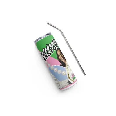 Celebrate HERstory: Kamala Harris - Tumbler 20oz - Image 3