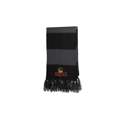 AAME Knitted Scarf Fringed