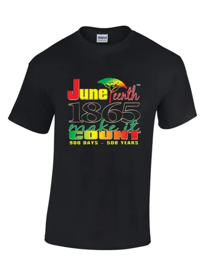 1865 Juneteenth - Make it Count TShirt