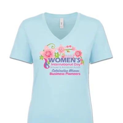 Celebrating Business - VNeck Tshirt - Image 5