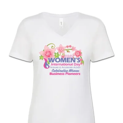 Celebrating Business - VNeck Tshirt