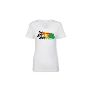 Juneteenth Matters V-Neck T-shirt